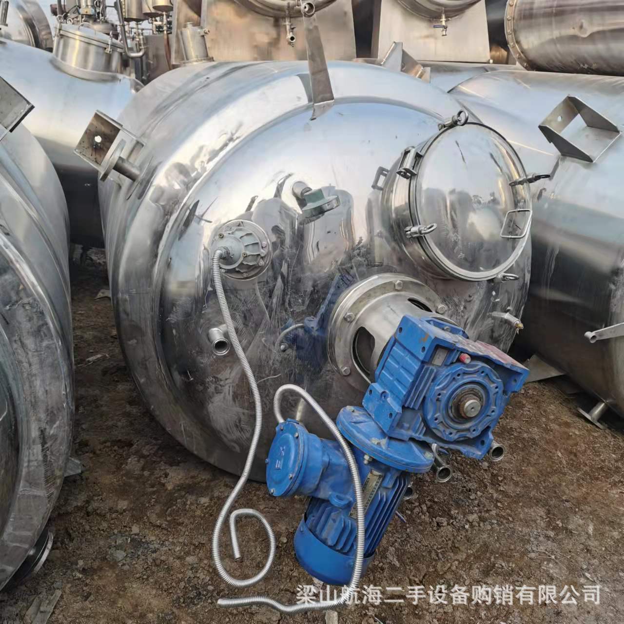 二手3000升不锈钢静态提取罐 多功能中药提取罐 不锈钢醇沉罐