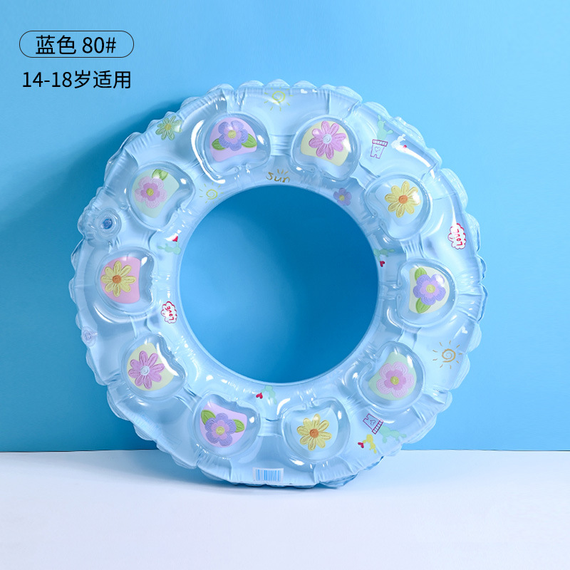 Flotador Inflable para Niños de PVC, Engrosado, Doble Cámara de Aire, para Piscina y Natación