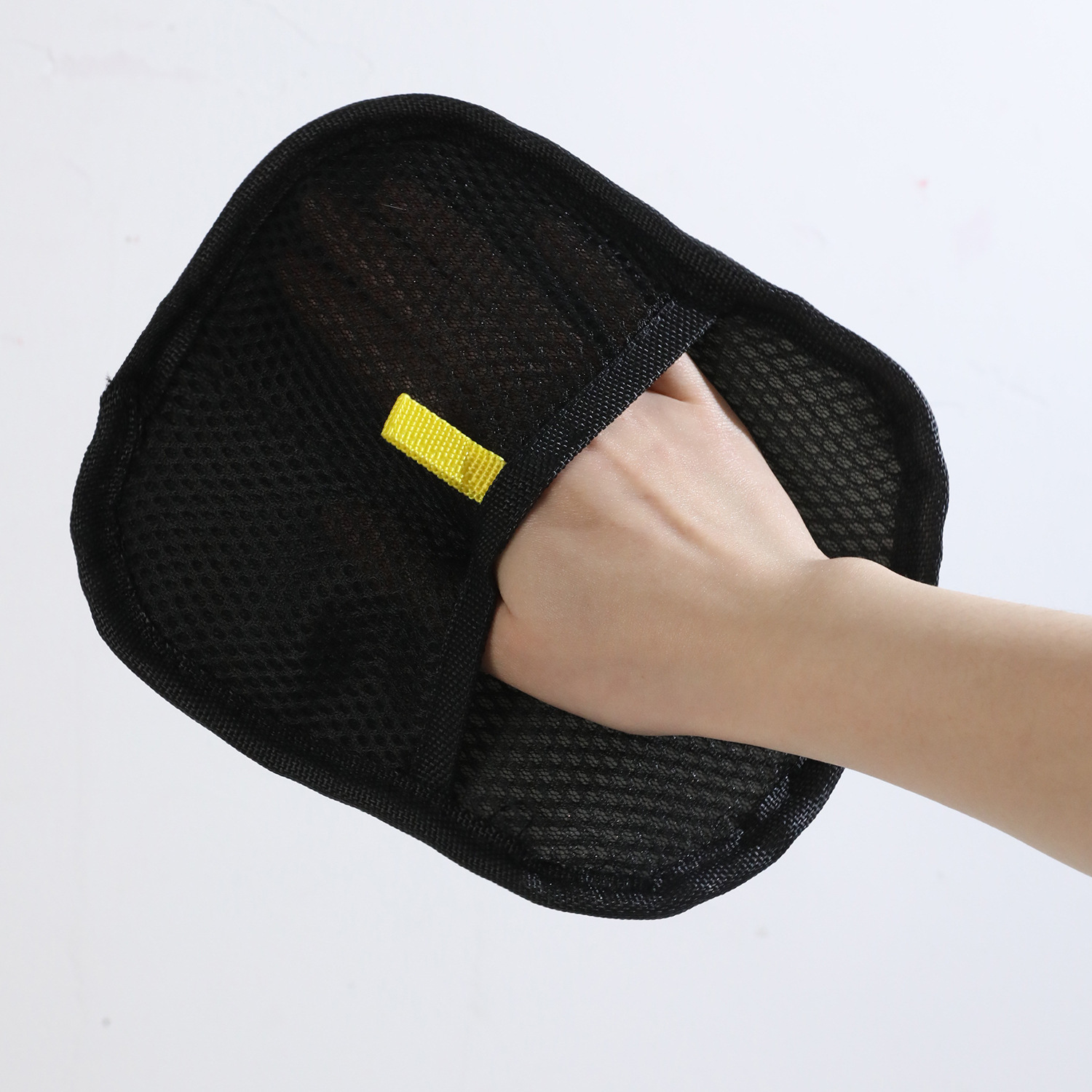 Limpiador de pelo para mascotas Cepillo de depilación bidireccional electrostático guantes Limpiador de pelo de gato de poliéster Cepillo de depilación esencial para mascotas