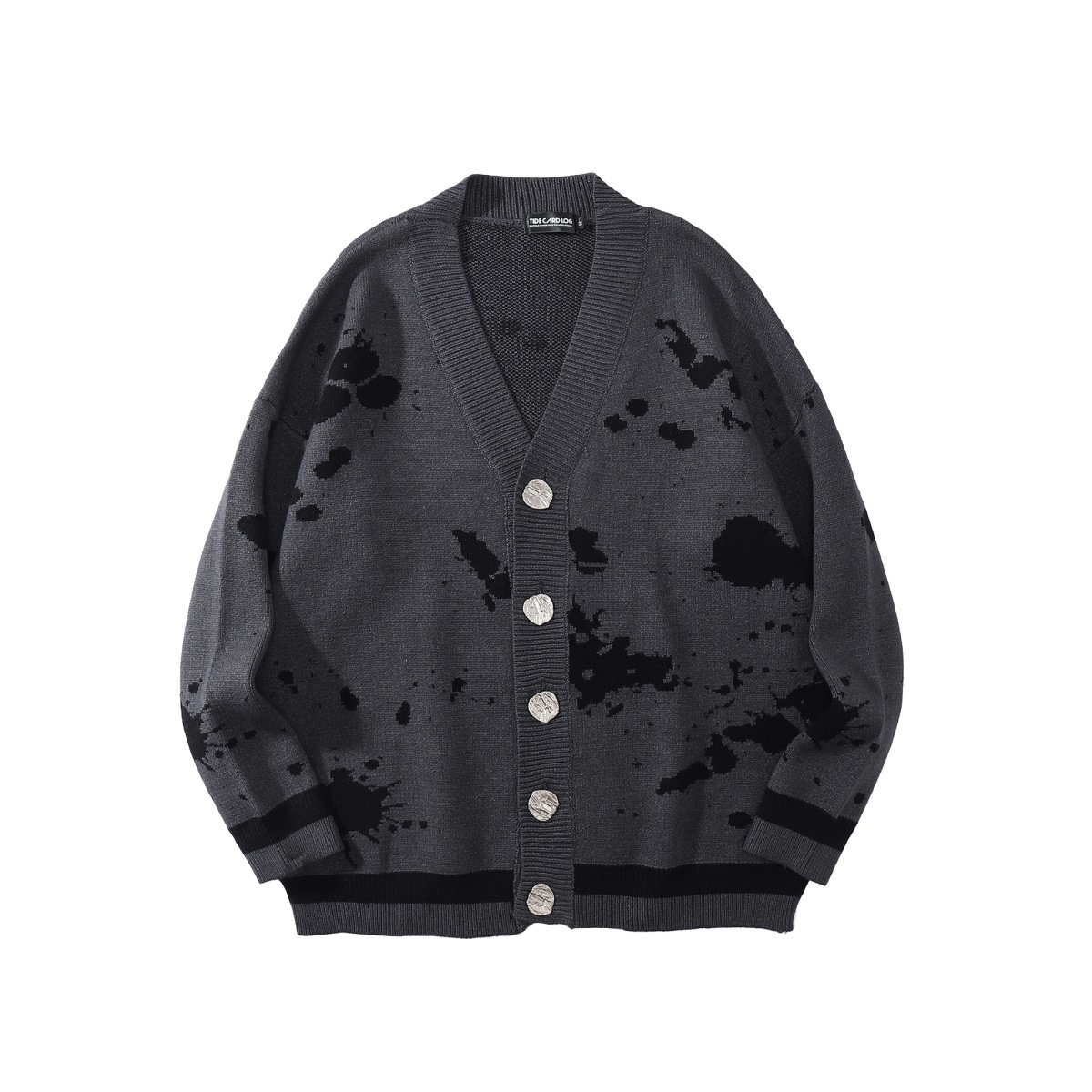 Jacquard Sweater Jacket Detail