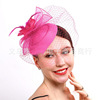 Retro hat, hair accessory for bride, European style