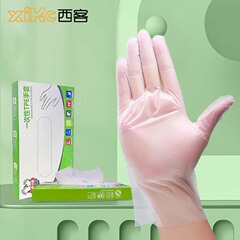 使い捨てtpe手袋食品級家庭用厨房焙煎洗浄手袋は耐久性pet材質手袋を厚くする