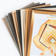 A44k任意尺寸24寸16寸实木相框挂墙摆台照片素描拼图框A3一件起批