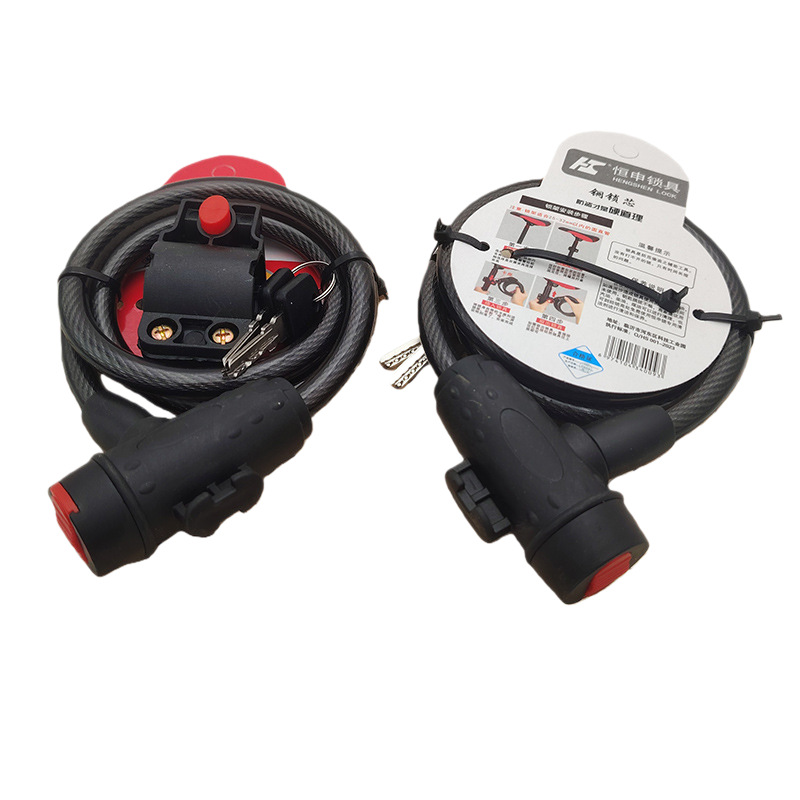 P1523 1210 cerradura de acero endurecido cerradura de bicicleta de montaña cerradura eléctrica cerradura universal en stock al por mayor
