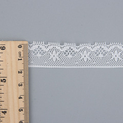 無彈花邊 蕾絲花邊 壓紗花邊 小花邊 服裝輔料 配飾花邊 2cm寬