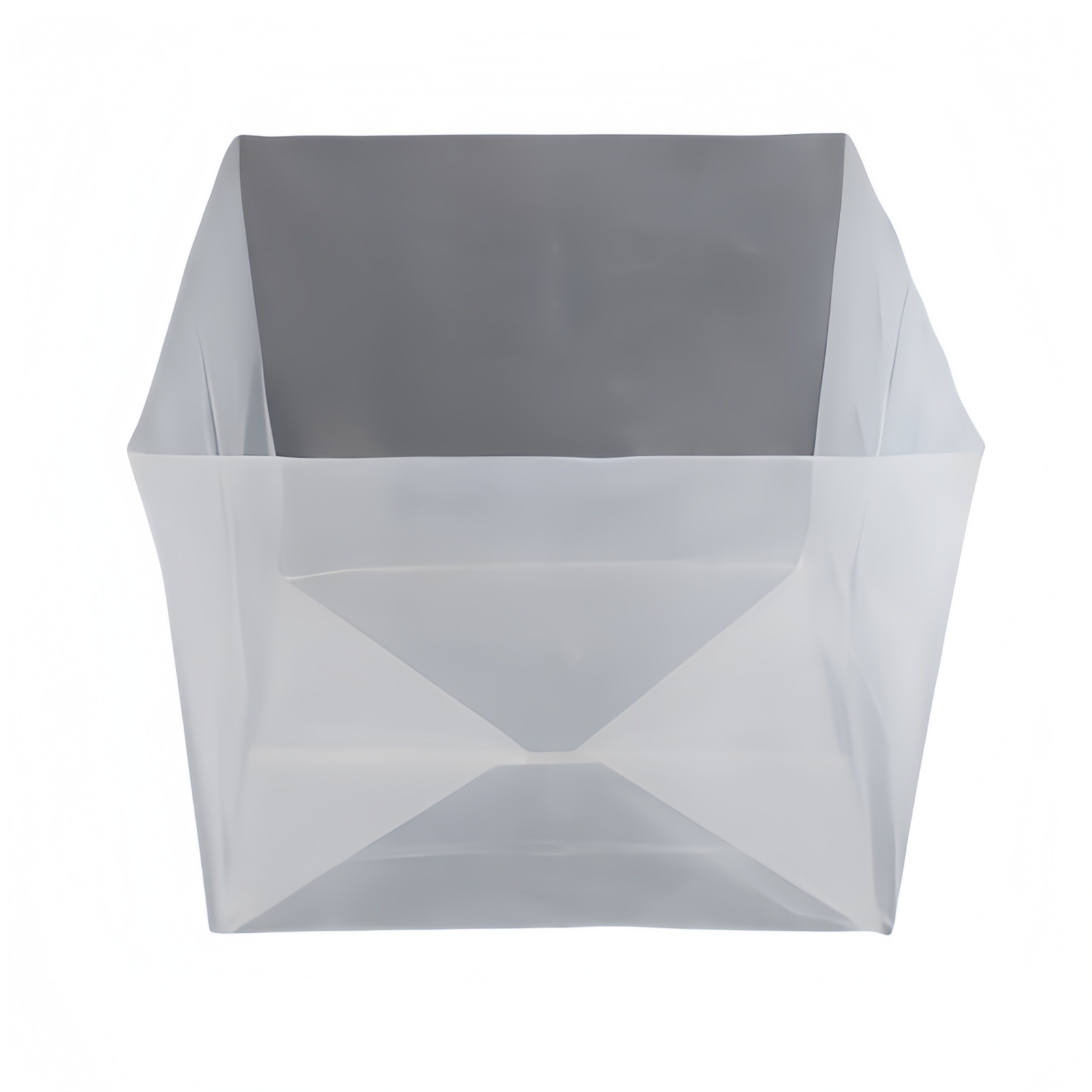 El fabricante de la fuente de la bolsa cuadrada PE aumenta el engrosamiento de la bolsa de plástico de fondo cuadrado tridimensional caja de cartón equipo protección bolsa de película interna