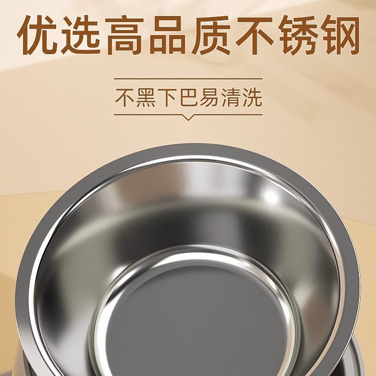 Tazón de gato tazón de fuente de perro tazón de comida tazón de agua potable automático tazón de comida para gatos tazón de arroz antidetonante suministros para mascotas