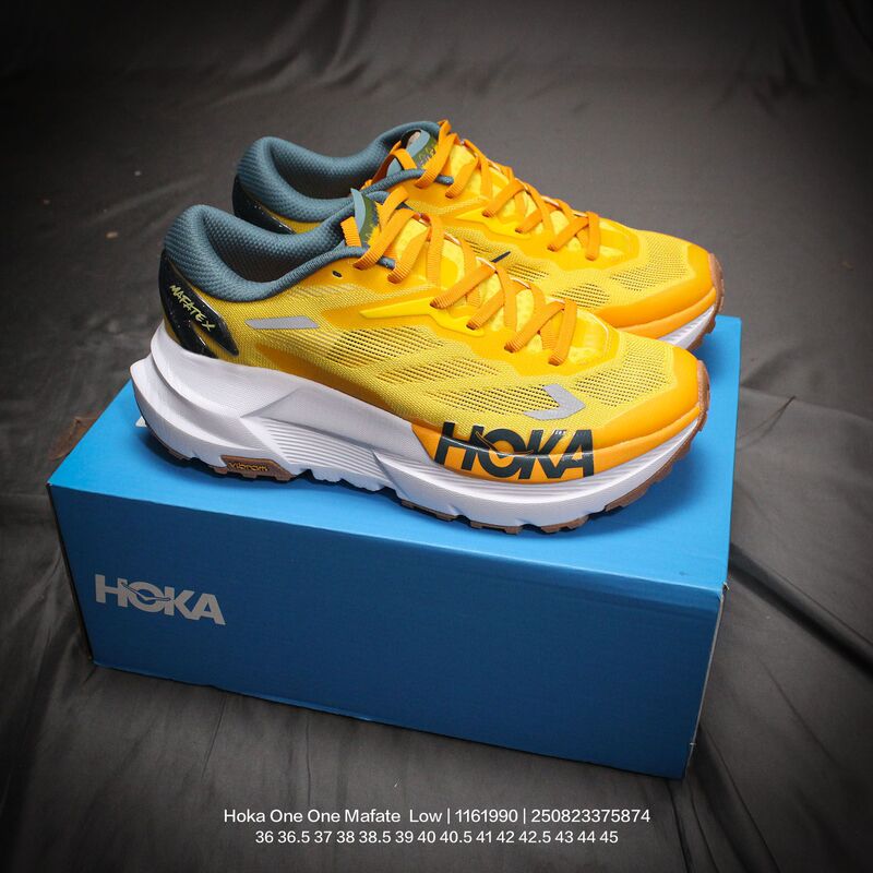 25 New Hoka Mafate X Mafate Men's and Women's Outdoor Cross-Country Sports Shoes Breathable Cushioning Running Shoes