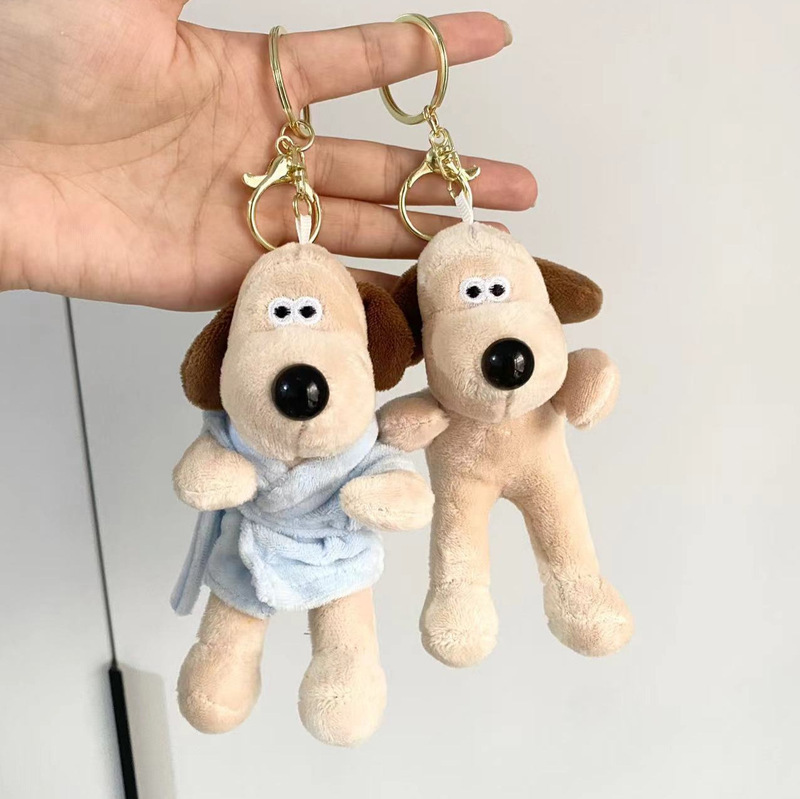 New Style Bag Accessories Cute Cartoon Doll Dog Car Keychain Car Key Pendant Chain Backpack Decoration New Style Bag Accessories Cute Cartoon Doll Dog Car Keychain Car Key Pendant Chain Backpack Decoration