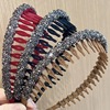 Headband, hairgrip for adults, hairpins for face washing, diamond encrusted, South Korea, internet celebrity
