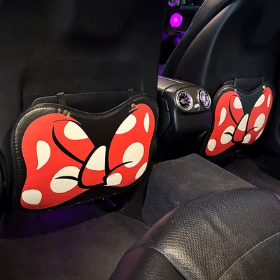 Car Seat Anti-Kick Pad Chair back anti-kick pad - bow-anti-kick-pads2-short-style