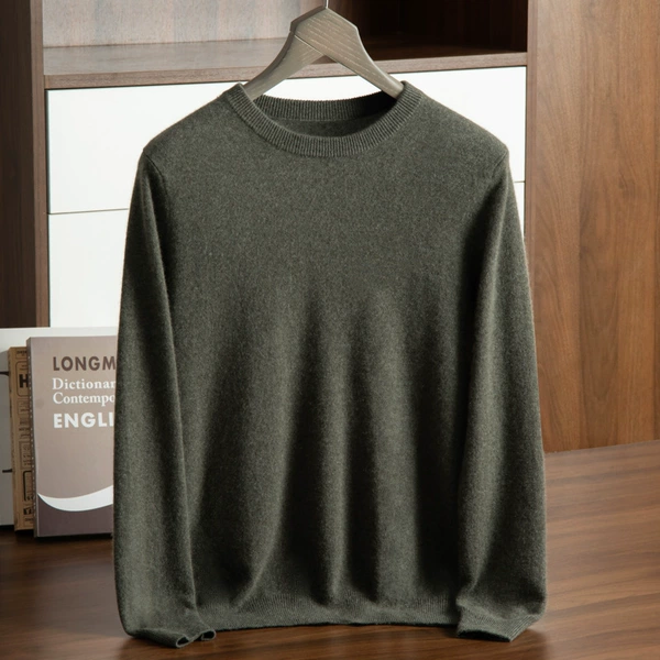 [Round Neck JBW902] Gray Green