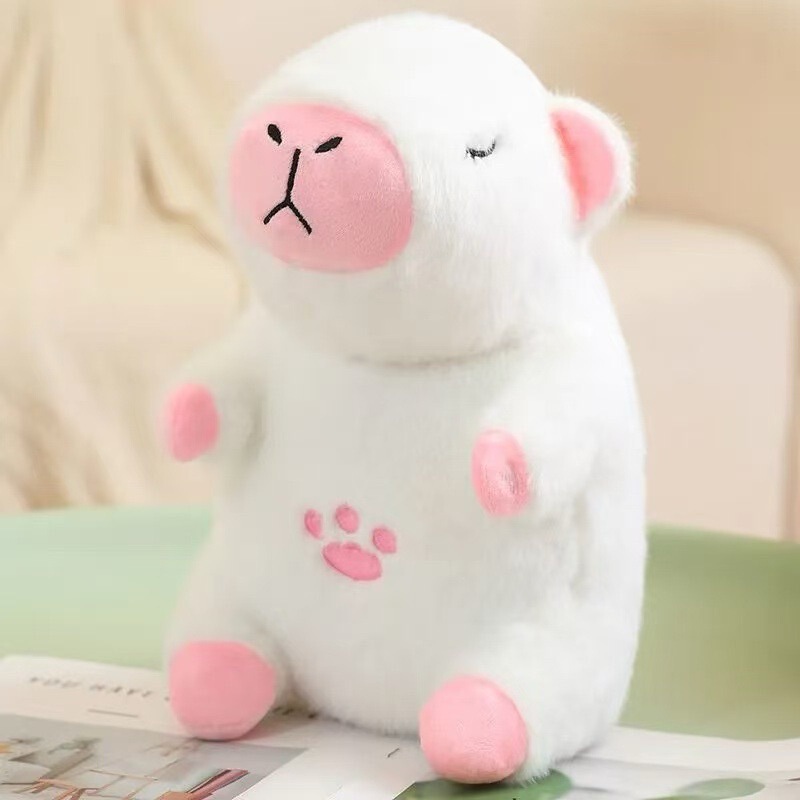 呼吸斜視猫人形赤ちゃん赤ちゃんのおもちゃステッチ人形かわいいなだめるコンパニオン音楽ぬいぐるみ|undefined