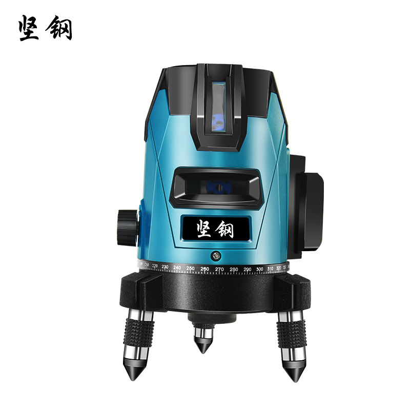 赤外線水準器屋外強光専用2線5線緑色高精度レーザー投線器三脚卸売り|undefined