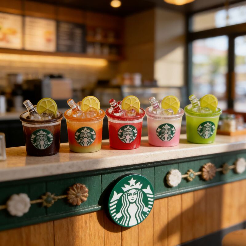 Simulated Starbucks Transparent Cup Lemon Tea Food and Drink Scene Decoration DIY Keychain Hair Tie Hairpin Simulated Starbucks Transparent Cup Lemon Tea Food and Drink Scene Decoration DIY Keychain Hair Tie Hairpin