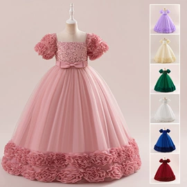 童礼服;儿童表演服;童连衣裙