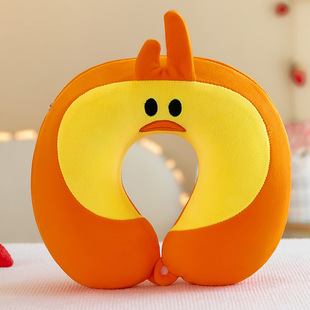 Cute Cartoon Memory U-shaped Pillow Student Office Nap Artifact Portable Nap Pillow Pillow Neck Pillow
