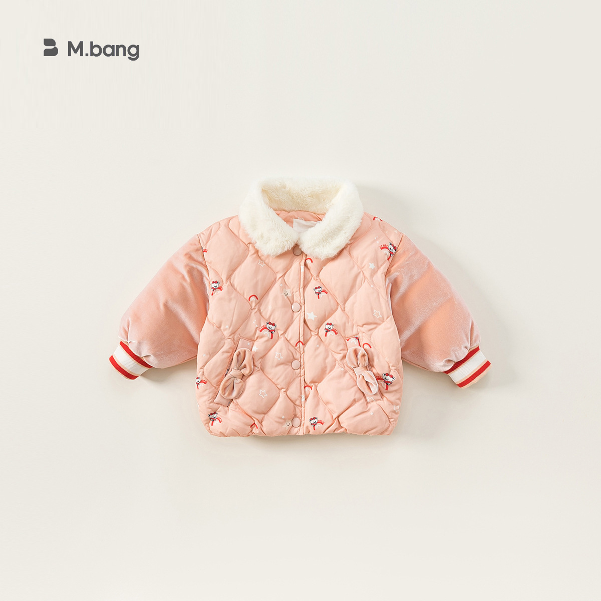 Chaqueta de plumón para niños de no devolución de bienestar chaqueta engrosada para niños y niñas chaqueta de invierno casual cálida de algodón acolchado