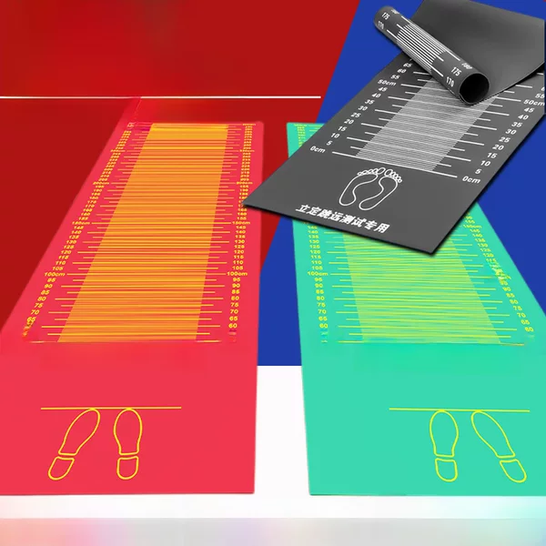 Factory wholesale standing long jump test non-slip special mat thickened wear-resistant school high school entrance examination sports training equipment