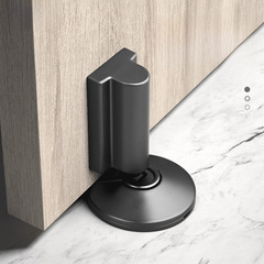 Windproof door suction new anti-collision bedroom bathroom invisible door sliding mechanical door bump door blocking door top silent floor suction
