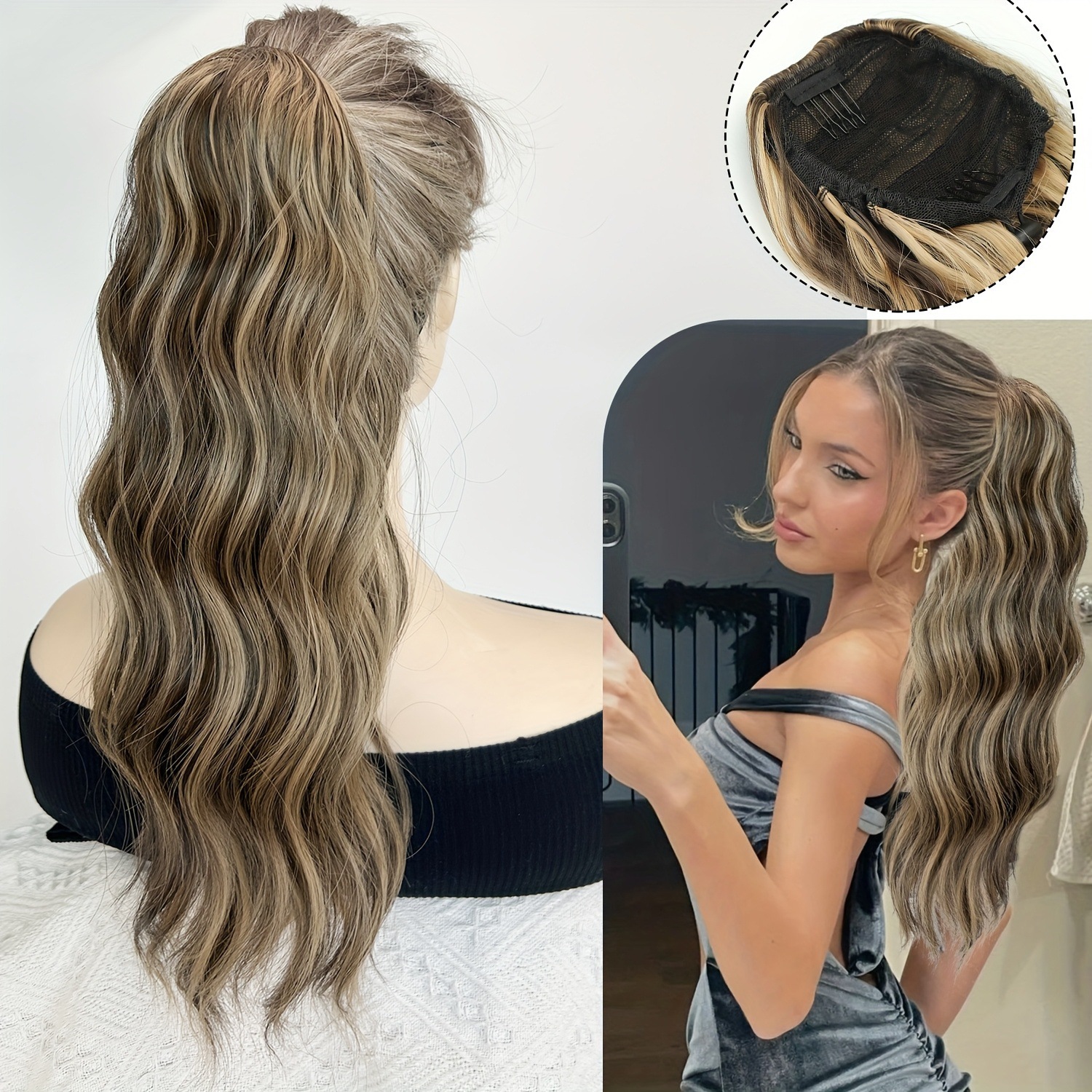 Comercio exterior cuerda de extracción de agua corrugada cola de caballo