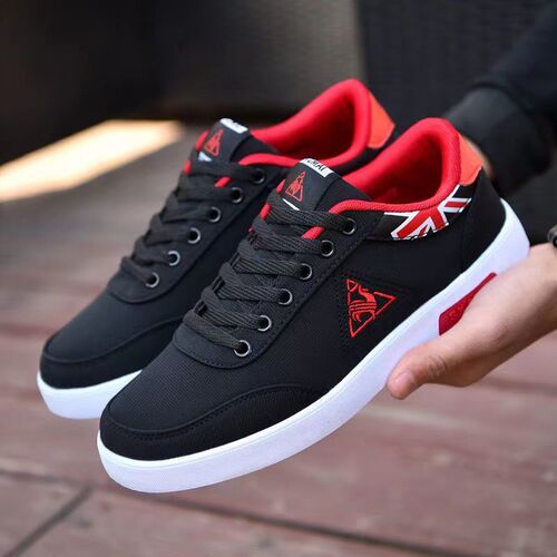 Men's Ankle Casual Shoes 2025 Summer Breathable Korean Style Trendy Comfy Canvas Shoes for Students