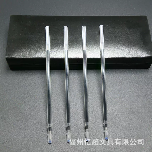 13cm neutral refill 0.5 thin tube 4mm student brush bullet refill test signature refill not made in Yiwu