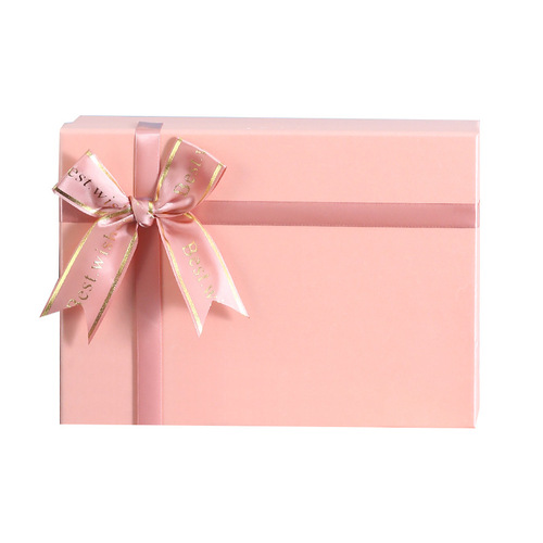 Fashionable and simple gift box empty box wholesale souvenir gift world cover box large gift packaging box paper box