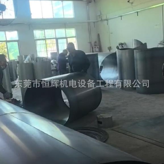 碳钢焊接风管 排烟耐高温 产品配套性好 强度高承重好