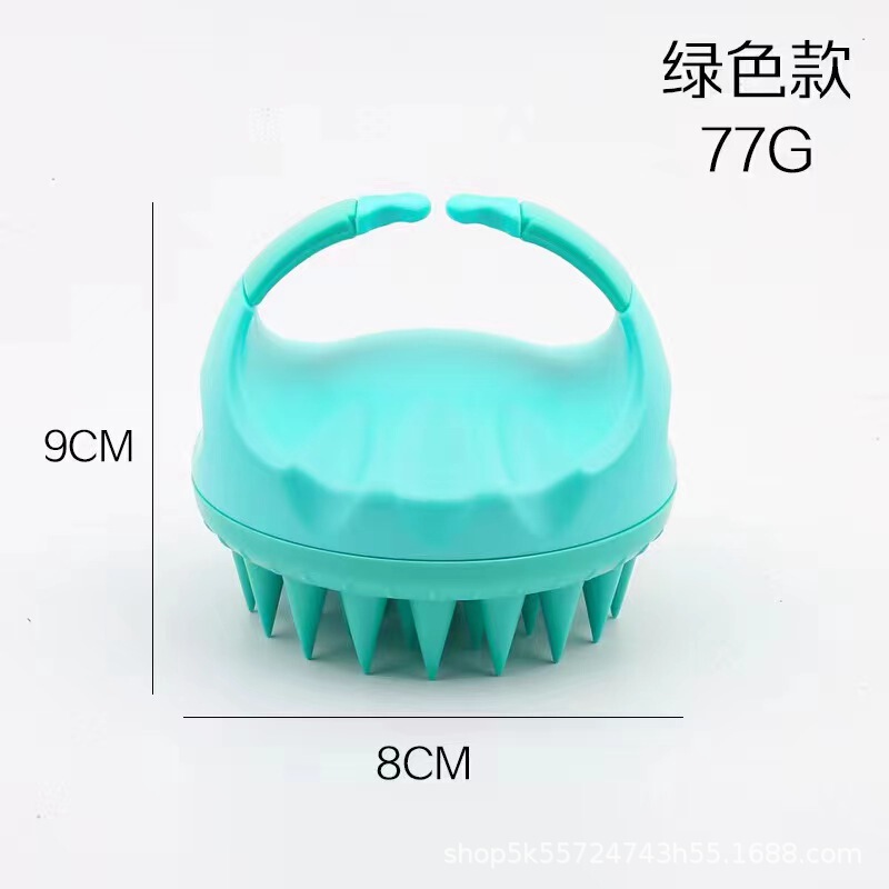 新型麦わら洗髪ブラシの取っ手を厚くして、転んだりしないようにします。|undefined