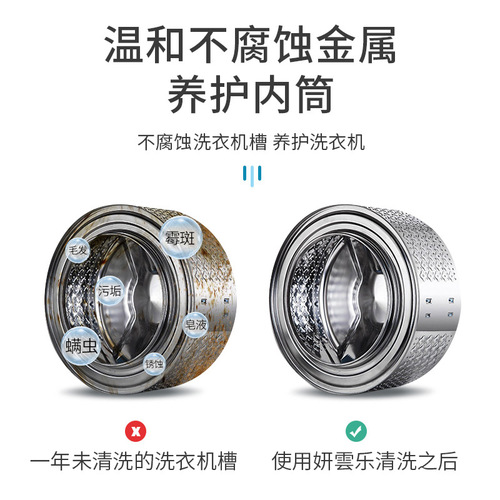 English boxed disinfection, mite removal, decontamination, cleaning and sterilization, foreign trade cross-border wholesale washing machine tank effervescent tablets for home use
