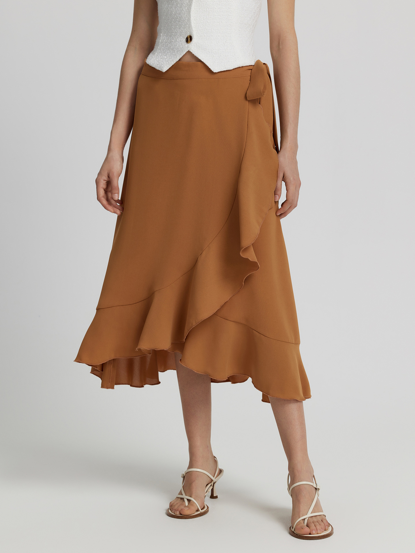 245g Weight Above Knee Dress Length Type Skirt Dresses Type Polyester Fabric Type Mid Waist Waist Line Inelastic Elasticity Holiday, Daily Occasion Slim Fit Type Solid Color Pattern Summer Season Women's Gender Printing Design Streetwear Style Summer Streetwear Solid Color Polyester Above Knee Skirts 27