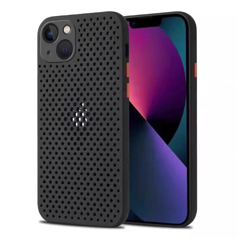 Summer Cooling Breathable Case For IPhone 15 Max 16 14 Pro 13 12 11 Full Coverage Soft X_voghion.com