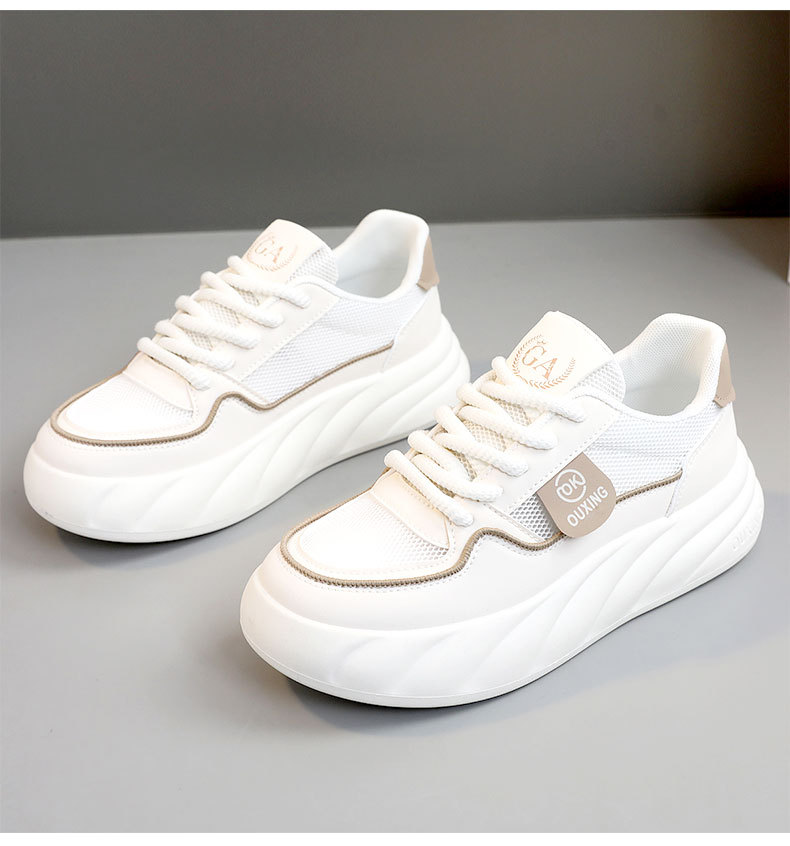 Damen-Tennisschuhe, Laufschuhe, Turnschuhe, Segeltuch, Gummisohle, gepolsterte Stoßdämpfungs-Turnschuhe_voghion.com