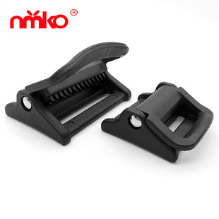 Clothing accessories YK plastic 25-38MM with toothed webbing anti-slip buckle nylon high elastic belt handle buckle