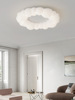 Modern and minimalistic design creative ceiling lamp for living room for bedroom, cream lights for children's room, french style
