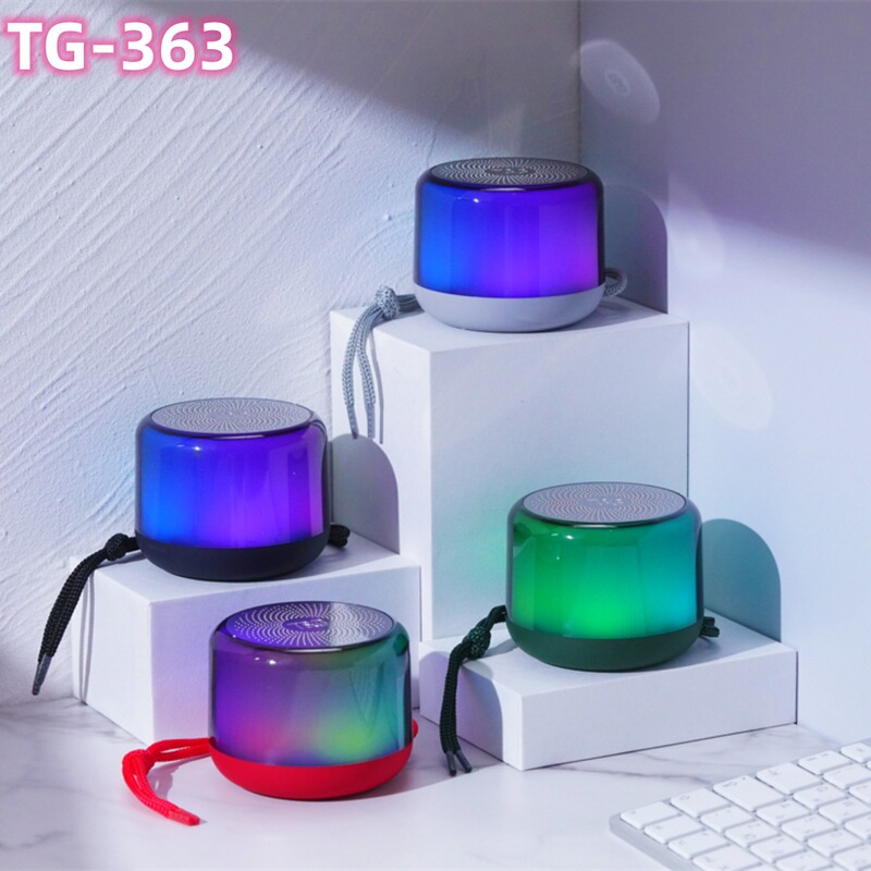 TG363 wireless Bluetooth speaker desktop luminous cool Portable Mini Subwoofer small stereo speaker