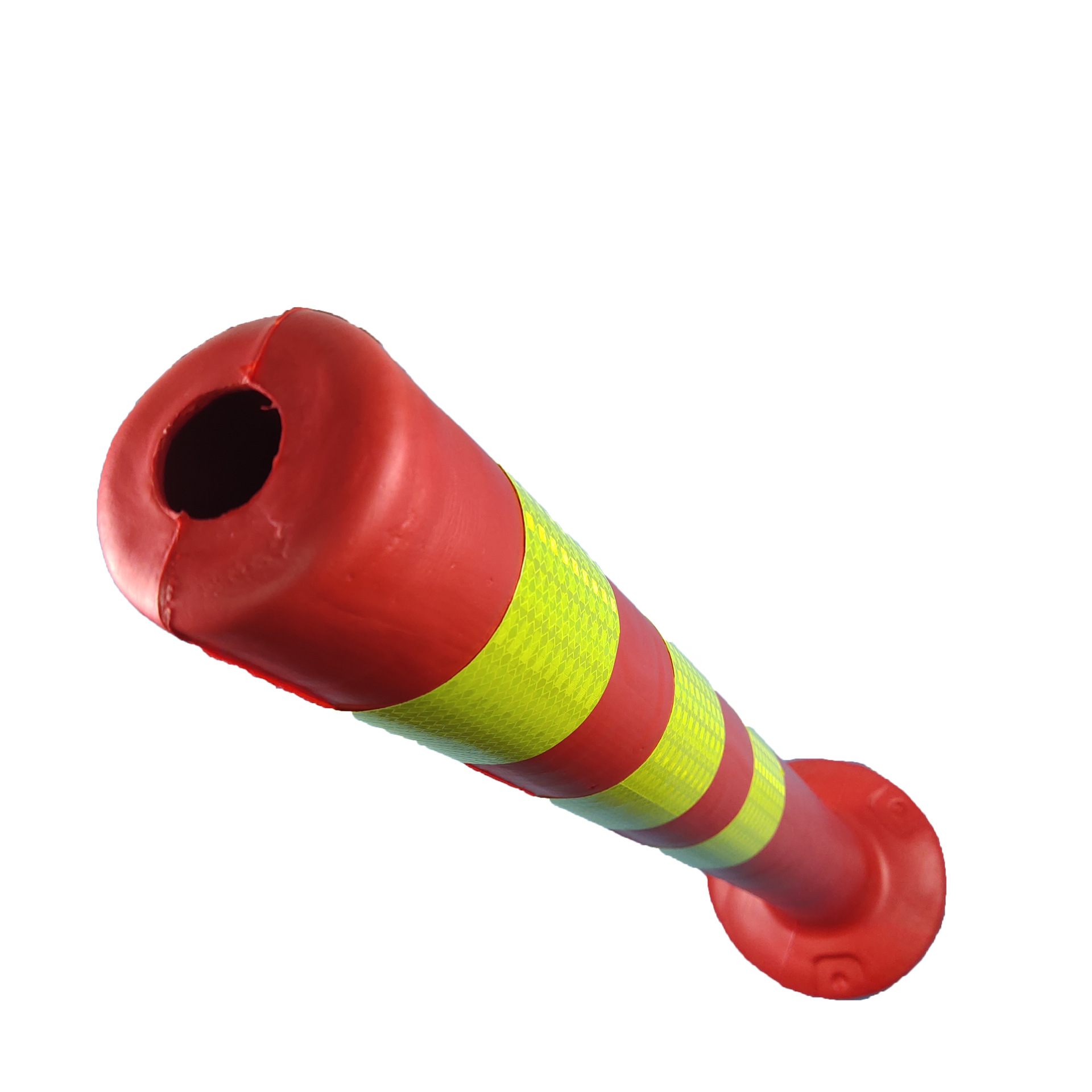 [工厂直供]底座20*20公分直径8公分75厘米TPU弹力警示柱