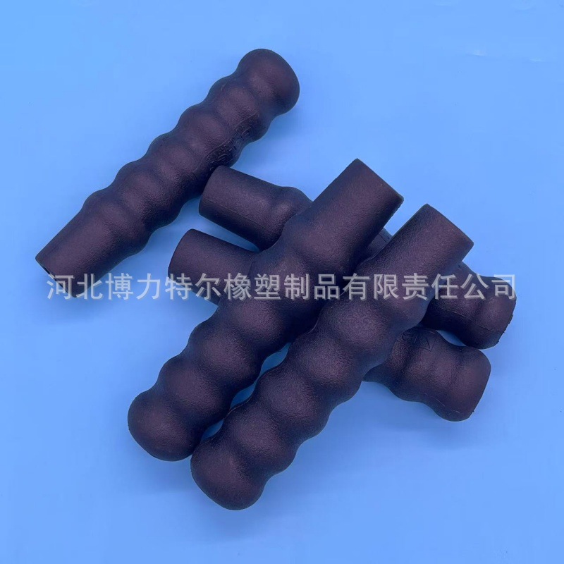 厂家直供塑料护把橡胶手把套防滑耐磨手柄pvc液压管护套塑料制品