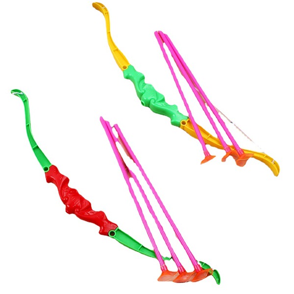 big plastic bow and arrows