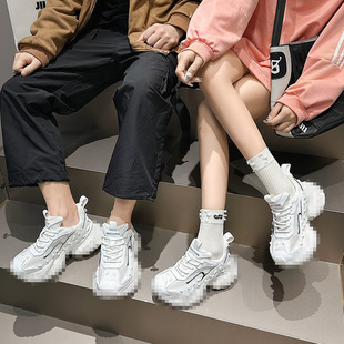 Women's Shoes 2025 Spring and Summer Casual Shoes, Sports Shoes, Breathable Dad Shoes, Versatile Casual Shoes, Breathable Couple Shoes