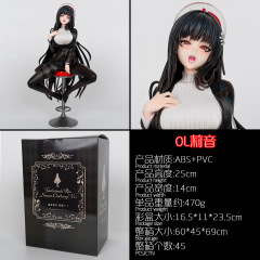 GW美少女调月莉音常服动漫二次元摆件游戏手办模型GK礼物