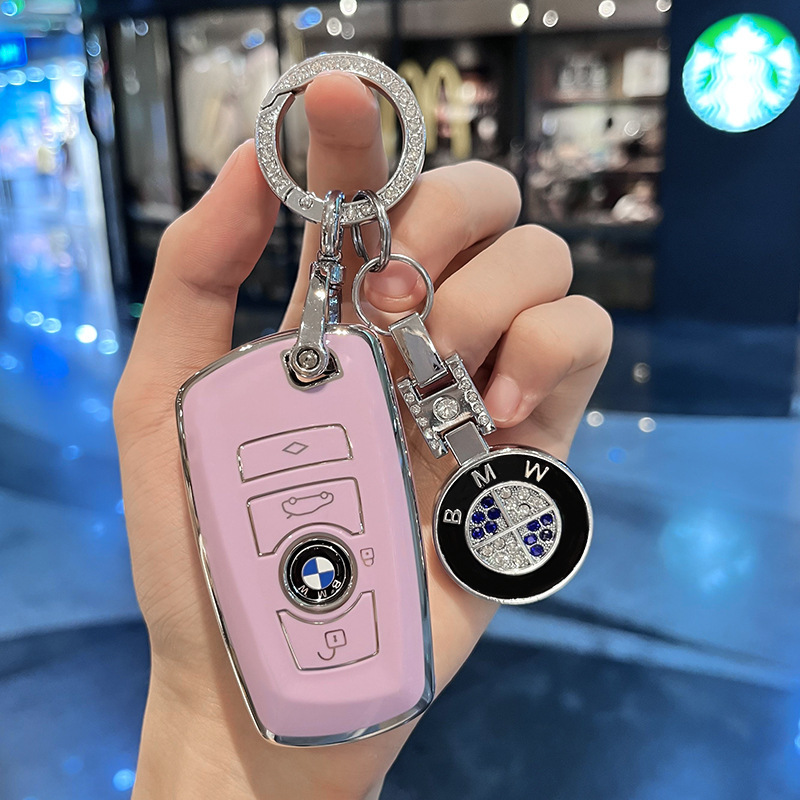 Bmwの鍵カバー1系2系3系5系7系x 1x3x5シェルバックル高級530 li高級女性を適用します。|undefined