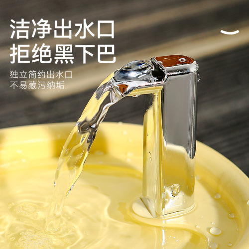New cat water fountain, dog automatic water feeder, large capacity filtered live water, automatic circulation pet water dispenser