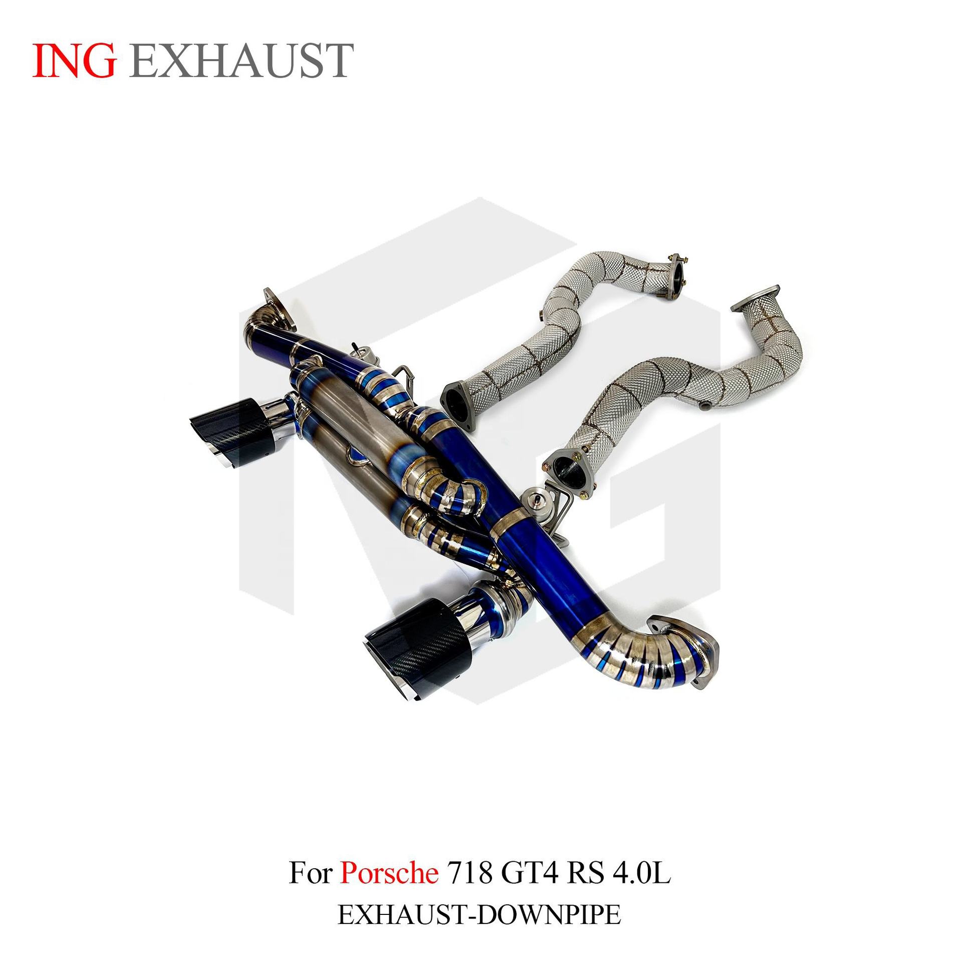 Suitable for Porsche 718 GT4 RS 982 4.0L MA275 2021 lower water pipe with heat shield