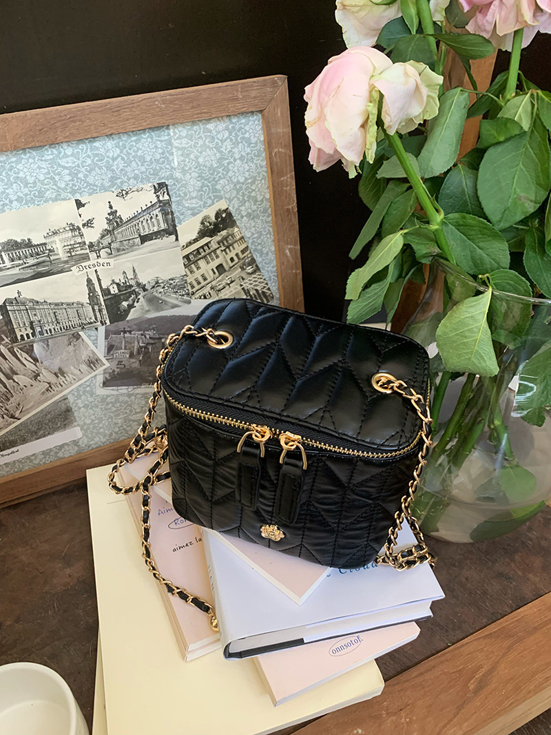 Rhombic Chanel estilo mini cadena bolsa para mujeres 2023 nueva moda verano pequeño cuadrado bolsa todo-juego ins Messenger