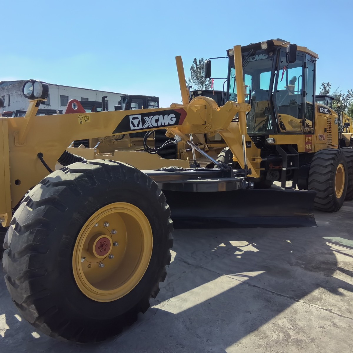 XCMG raspadora GR2153 GR180 raspadora Caterpillar140 raspadora de carreteras noventa por ciento nuevo