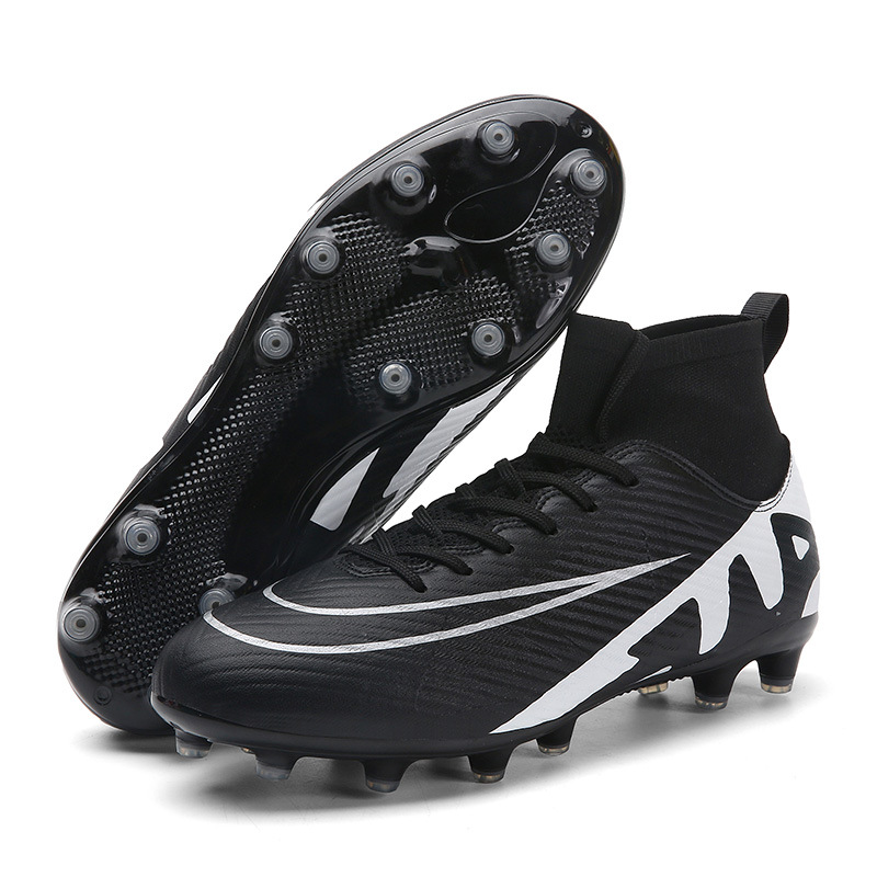 23 transfronteriza más tamaño de alta zapatos de fútbol largo uñas rotas competencia entrenamiento zapatos hombres y mujeres adultos zapatos de fútbol