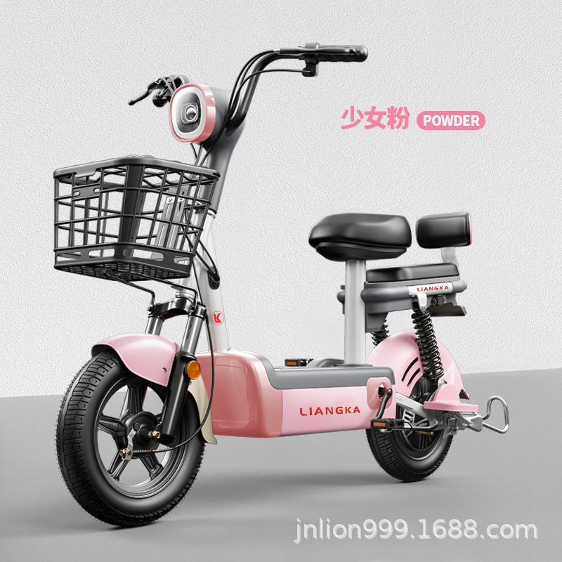 Liangca coche eléctrico para adultos nueva bicicleta eléctrica para estudiantes pequeños 48v coche de batería de litio desmontable