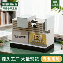 磁吸发光树脂冰箱贴城市地标旅游纪念品伴手礼成都国金立体冰箱贴